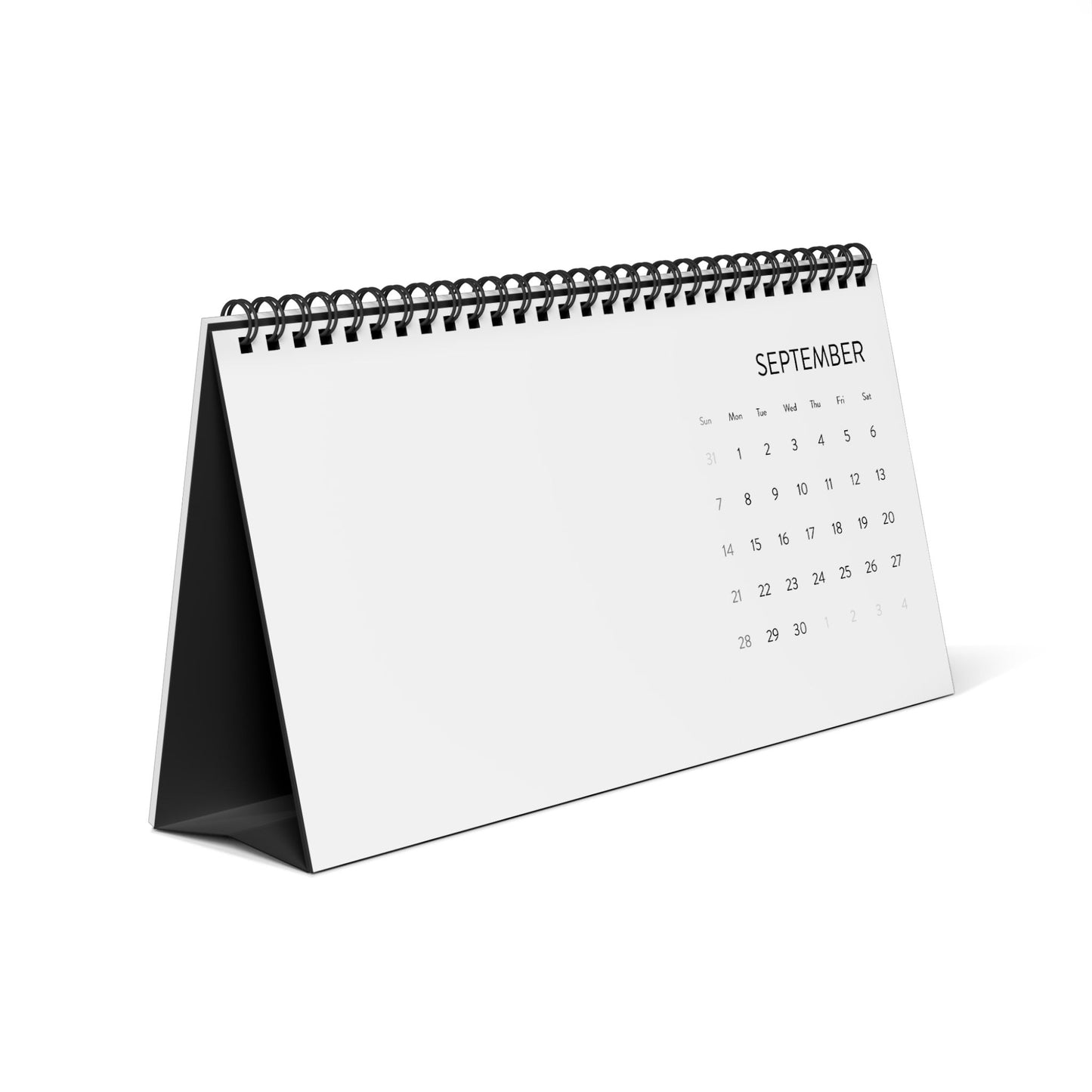 Desktop Calendar (2025 grid)